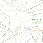 United States Geological Survey Sevenmile Corner NE, TX (2022, 24000-Scale) digital map