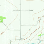 United States Geological Survey Sevenmile Corner SE, TX (1970, 24000-Scale) digital map