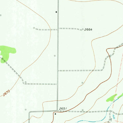 United States Geological Survey Sevenmile Corner SE, TX (1970, 24000-Scale) digital map