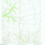 United States Geological Survey Sevenmile Corner, TX (1970, 24000-Scale) digital map