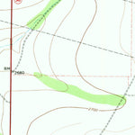 United States Geological Survey Sevenmile Corner, TX (1970, 24000-Scale) digital map