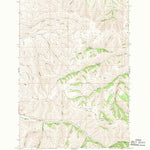 United States Geological Survey Sevenmile Creek, OR (1967, 24000-Scale) digital map