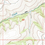 United States Geological Survey Sevenmile Creek, OR (1996, 24000-Scale) digital map