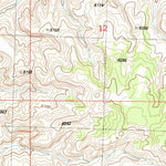 United States Geological Survey Sevenmile Draw, CO (1986, 24000-Scale) digital map