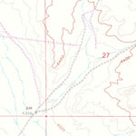 United States Geological Survey Sevenmile Gulch, WY (1961, 24000-Scale) digital map