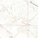 United States Geological Survey Sevenmile Gulch, WY (1961, 24000-Scale) digital map
