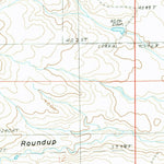 United States Geological Survey Sevenmile Hill, MT (1987, 24000-Scale) digital map