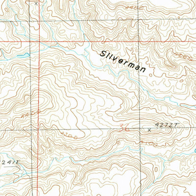 United States Geological Survey Sevenmile Hill, MT (1987, 24000-Scale) digital map
