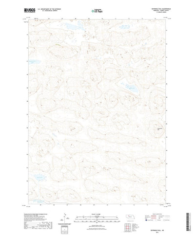 United States Geological Survey Sevenmile Hill, NE (2021, 24000-Scale) digital map