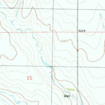 United States Geological Survey Sevenmile Ranch, CO (1979, 24000-Scale) digital map