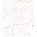 United States Geological Survey Sevenmile Spring, WY (1955, 24000-Scale) digital map