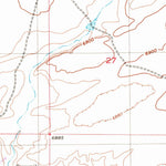 United States Geological Survey Sevenmile Spring, WY (1955, 24000-Scale) digital map