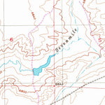 United States Geological Survey Sevenmile Spring, WY (1955, 24000-Scale) digital map
