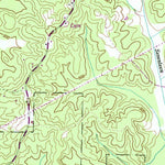 United States Geological Survey Seventeen Creek, TN (1950, 24000-Scale) digital map