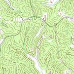 United States Geological Survey Seventeen Creek, TN (1950, 24000-Scale) digital map