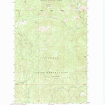 United States Geological Survey Seventeenmile Mountain, WA (1989, 24000-Scale) digital map