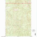 United States Geological Survey Seventeenmile Mountain, WA (1992, 24000-Scale) digital map