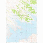 United States Geological Survey Seventh Point Buttes, MT (1958, 24000-Scale) digital map