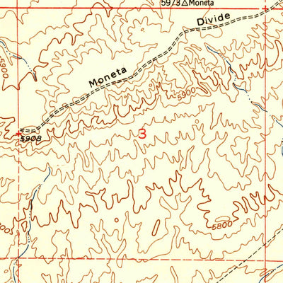United States Geological Survey Seventy One Reservoir, WY (1952, 24000-Scale) digital map