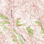 United States Geological Survey Seventynine Coulee, MT (1967, 24000-Scale) digital map