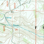 United States Geological Survey Severe Spring, ID (2001, 24000-Scale) digital map