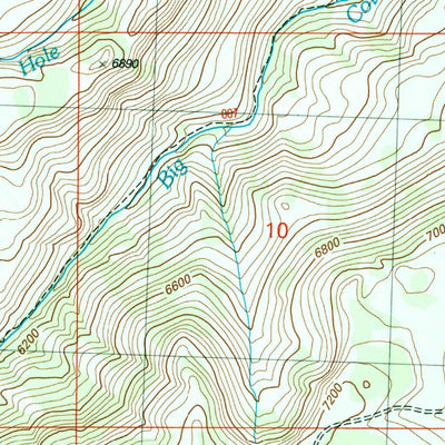 United States Geological Survey Severe Spring, ID (2001, 24000-Scale) digital map
