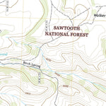 United States Geological Survey Severe Spring, ID (2020, 24000-Scale) digital map