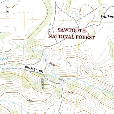 United States Geological Survey Severe Spring, ID (2020, 24000-Scale) digital map