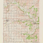 United States Geological Survey Severy, KS (1939, 62500-Scale) digital map