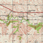 United States Geological Survey Severy, KS (1939, 62500-Scale) digital map