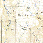 United States Geological Survey Sevier, UT (1932, 62500-Scale) digital map