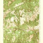 United States Geological Survey Sevier, UT (1935, 62500-Scale) digital map