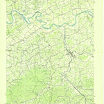 United States Geological Survey Sevierville, TN (1935, 48000-Scale) digital map