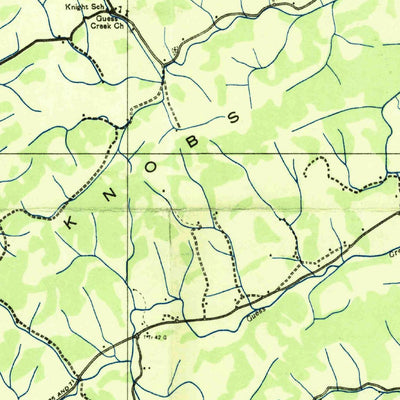 United States Geological Survey Sevierville, TN (1935, 48000-Scale) digital map