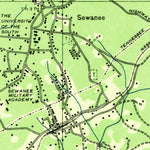United States Geological Survey Sewanee, TN (1936, 24000-Scale) digital map