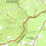 United States Geological Survey Sewanee, TN (1946, 24000-Scale) digital map