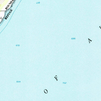 United States Geological Survey Seward A-1, AK (1951, 63360-Scale) digital map