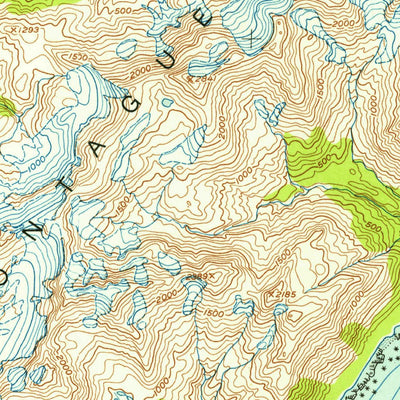 United States Geological Survey Seward A-1, AK (1953, 63360-Scale) digital map