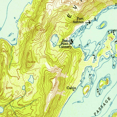 United States Geological Survey Seward A-3, AK (1952, 63360-Scale) digital map
