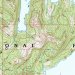 United States Geological Survey Seward A-3, AK (2000, 63360-Scale) digital map