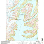 United States Geological Survey Seward A-4, AK (2000, 63360-Scale) digital map