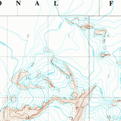 United States Geological Survey Seward A-5, AK (1951, 63360-Scale) digital map