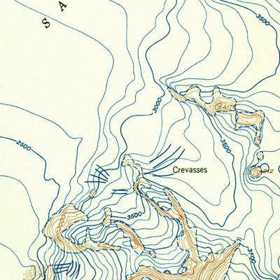 United States Geological Survey Seward A-5, AK (1952, 63360-Scale) digital map