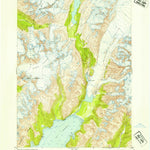 United States Geological Survey Seward A-6, AK (1951, 63360-Scale) digital map