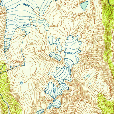United States Geological Survey Seward A-6, AK (1951, 63360-Scale) digital map