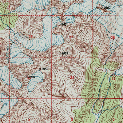 United States Geological Survey Seward A-6, AK (1995, 63360-Scale) digital map