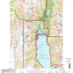 United States Geological Survey Seward A-7, AK (1997, 63360-Scale) digital map
