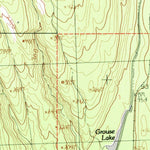 United States Geological Survey Seward A-7 NE, AK (1983, 25000-Scale) digital map
