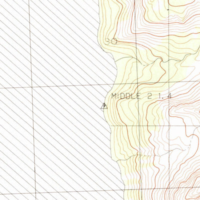 United States Geological Survey Seward A-7 SE, AK (1983, 25000-Scale) digital map