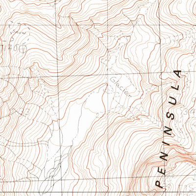 United States Geological Survey Seward A-7 SE, AK (1983, 25000-Scale) digital map